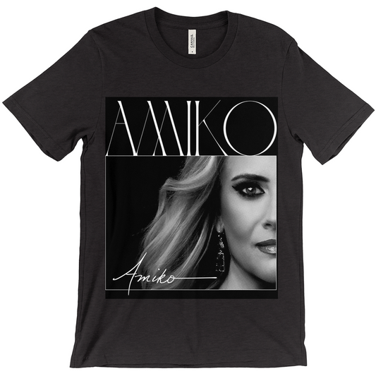 Amiko Signature Reckless T-Shirt in Black & White