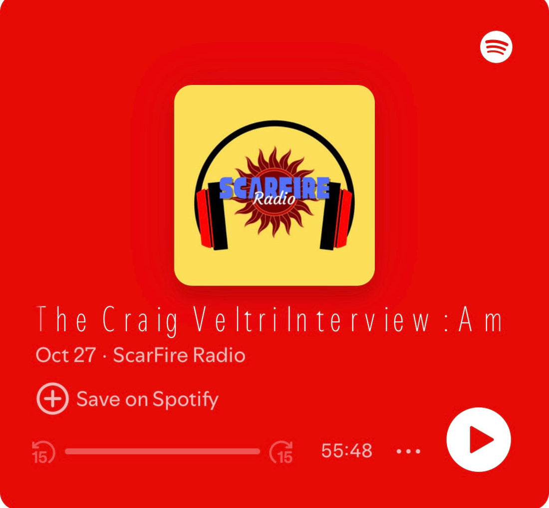 SCARFIRE RADIO - THE CRAIG VELTRI PODCAST - AMIKO INTERVIEW