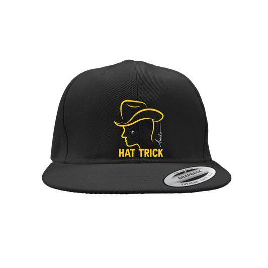 Hat Trick Snapback - Black