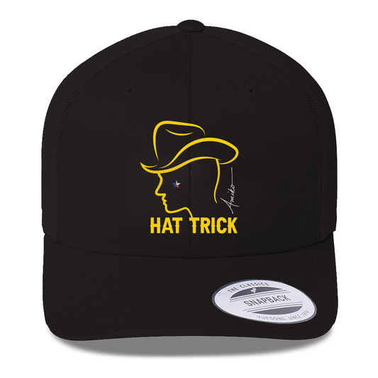 Hat Trick Trucker - Black