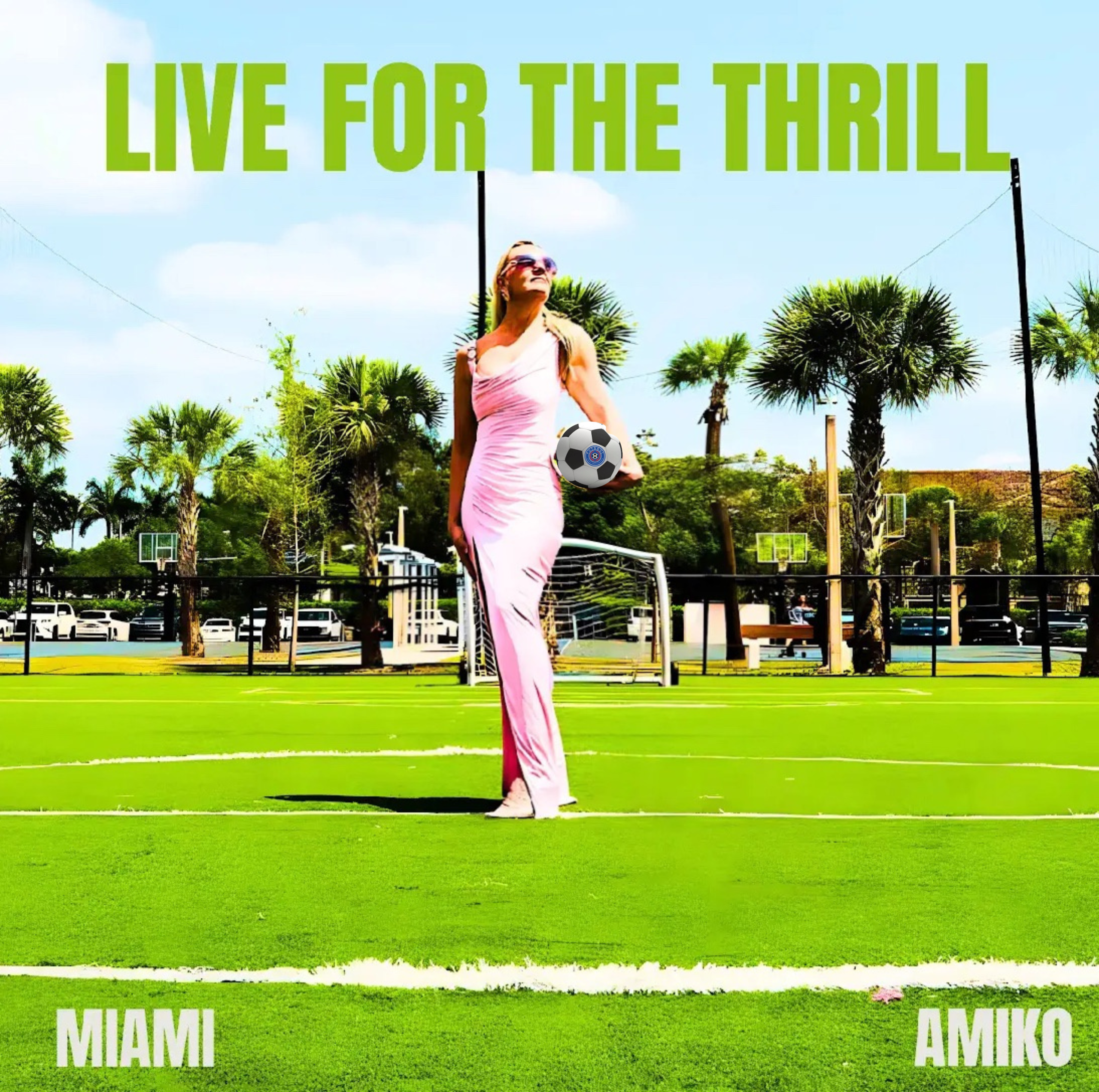 Live for the Thrill Cover Art with Futsoul Ball Live for the thrill - Image 1