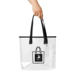 Amiko "Soccer Girl" Clear Tote