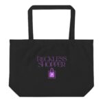 Amiko's "Reckless Shopper" X-Large Black Tote!
