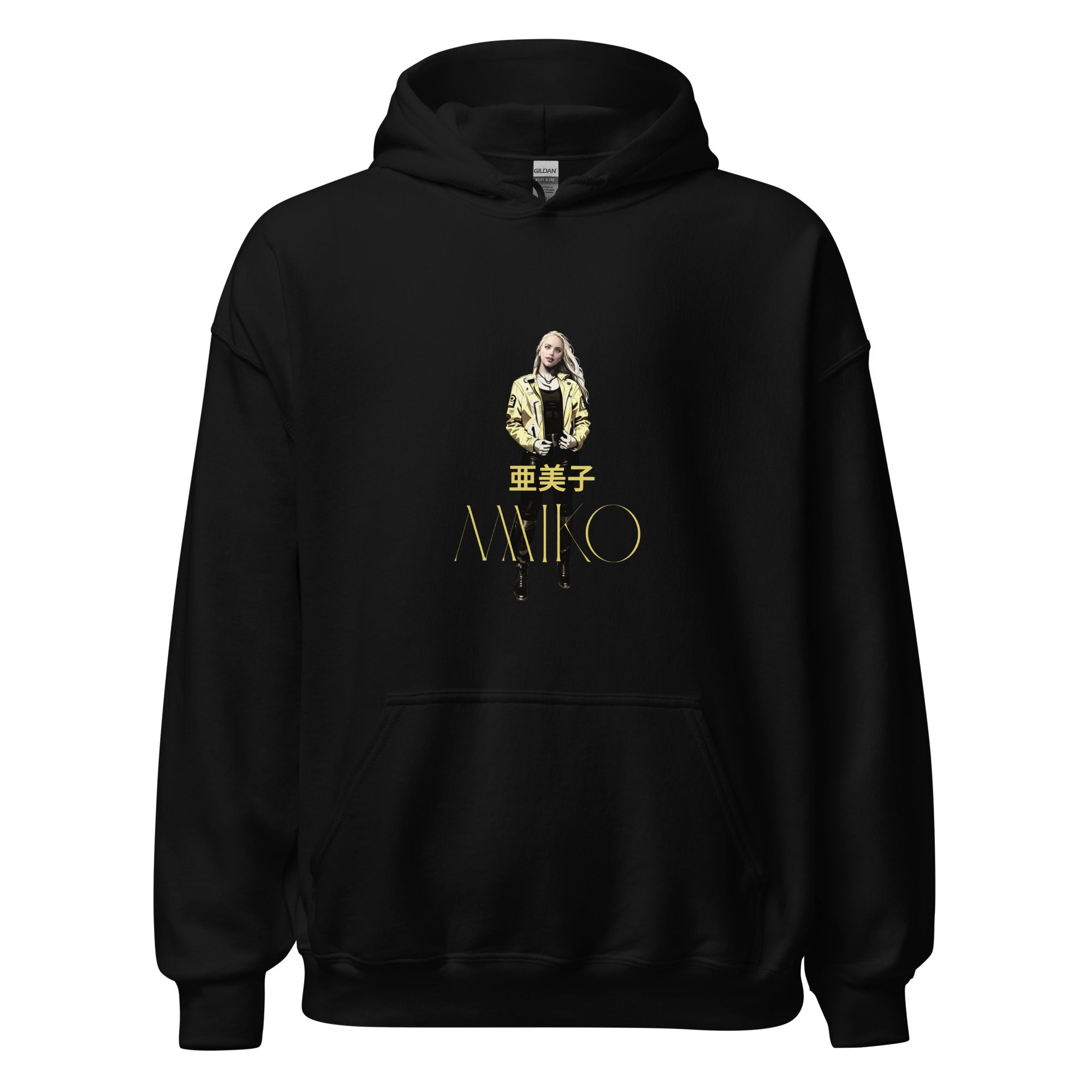 unisex-heavy-blend-hoodie-black-front-69ac455702988.jpg Amiko Japan Origins Story Hoodie - Image 1