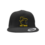 Hat Trick Snapback Hat - Black