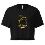 Hat Trick Woman Crop Top