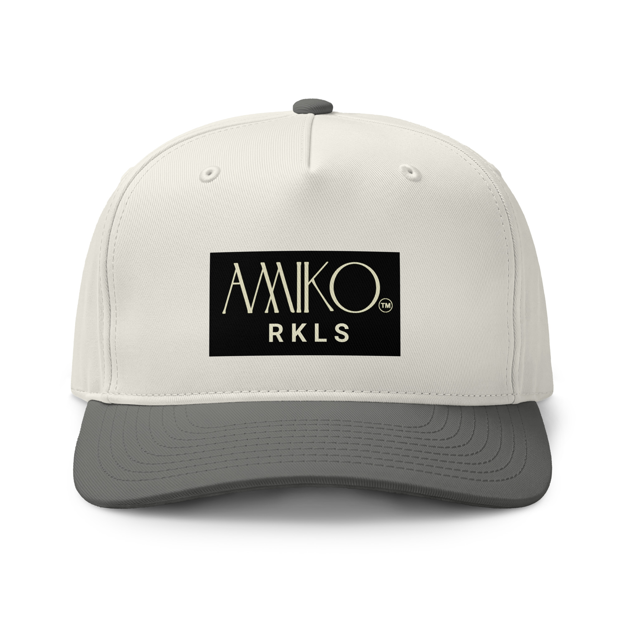 class-two-tone-cap-natural-shadow-front-6a7eb0b670754.jpg Amiko RKLS Coordinating Class Two-Tone Cap - Image 1