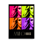 Amiko Reckless 4 Square Poster