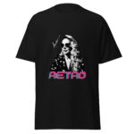 Amiko Self-Portrait Retro Classic T-Shirt - Image 8