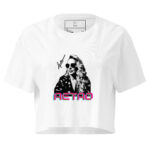 Amiko's Self-Portrait Retro Crop Top - Image 3