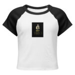 Amiko Japan Origins Story "Cyberpunk Anime" Style Crop T