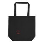 Amiko Checkerboard & Logo Eco Tote Bag - Image 2