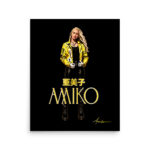 Amiko Japan Origins Story "Cyberpunk Anime" Streetwear Poster