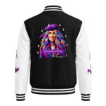 Amiko "Principle of Play" Pop Anime Varsity Jacket