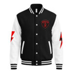 Amiko S.O.L. //Vital Signs Streetwear Heavy Letterman Jacket - Image 4