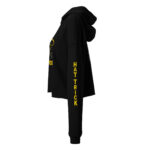 Amiko HT Sketch Art Crop Hoodie Sweatshirt - Image 3