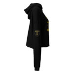 Amiko HT Sketch Art Crop Hoodie Sweatshirt - Image 4