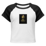 Amiko Japan Origins Story "Cyberpunk Anime" Raglan Crop T