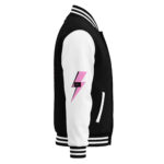 Amiko "Live for the Thrill" Streetwear Style Letterman Jacket - Image 12