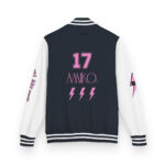 Amiko "Live for the Thrill" Streetwear Style Letterman Jacket - Image 7